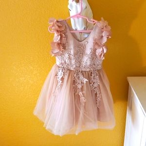 IvoryGold beautiful girls dress